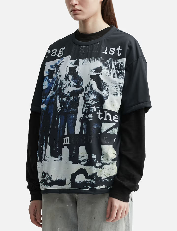 Trompe L'Oeil Scratch T-Shirt