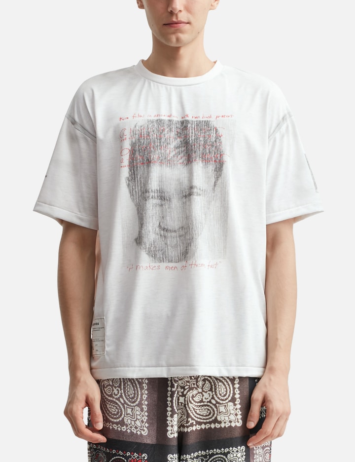 Short Sleeve Trompe L'oeil Scratch T-shirt
