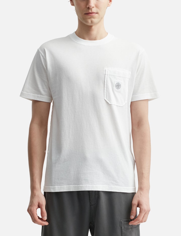 2100219 Organic Cotton jersey 'Fissato' Effect T-shirt