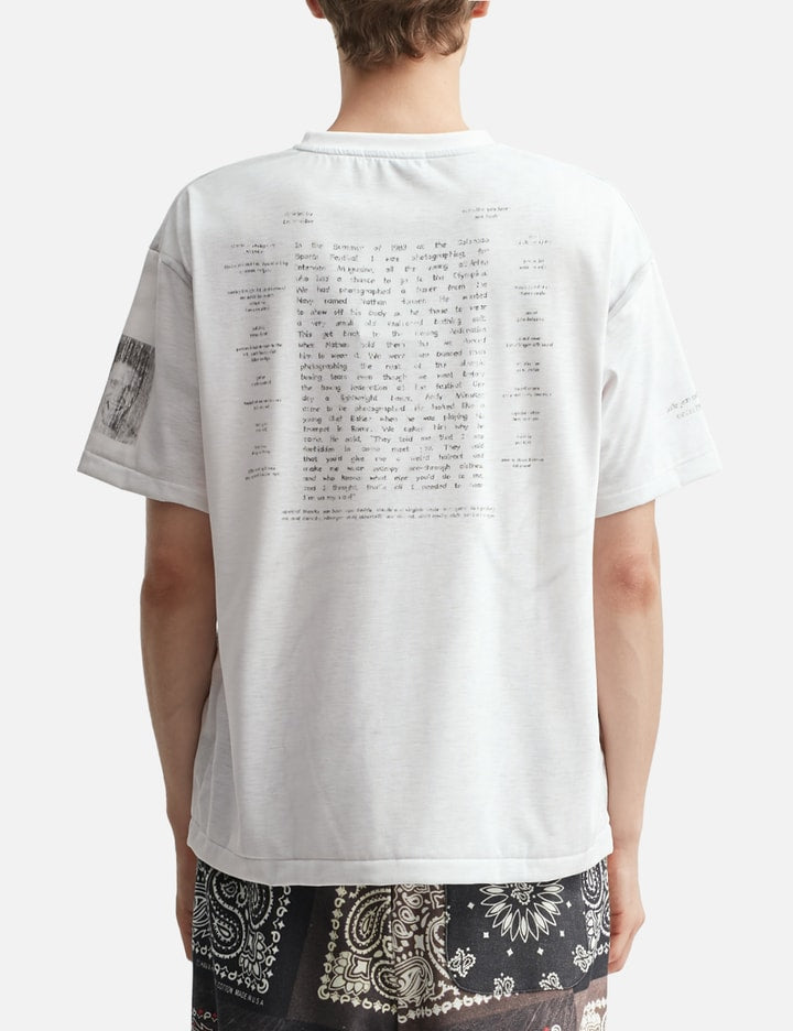 Short Sleeve Trompe L'oeil Scratch T-shirt