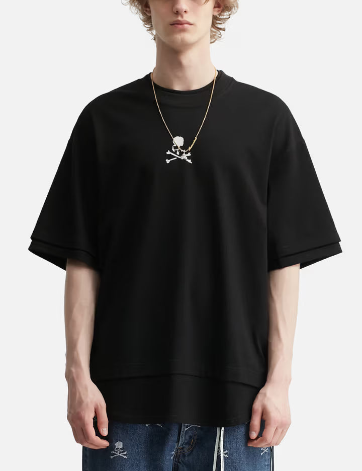 Boxy Layered Short SS Tee