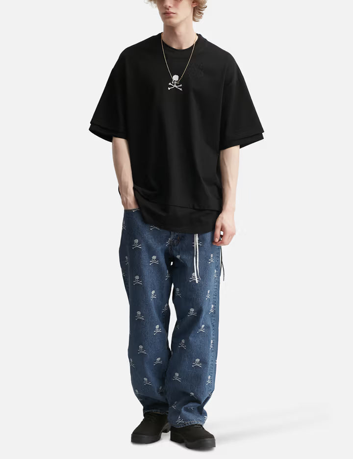 Boxy Layered Short SS Tee