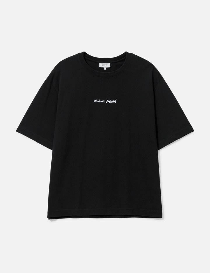 MAISON KITSUNE EMBROIDERY OVERSIZE TEE-SHIRT