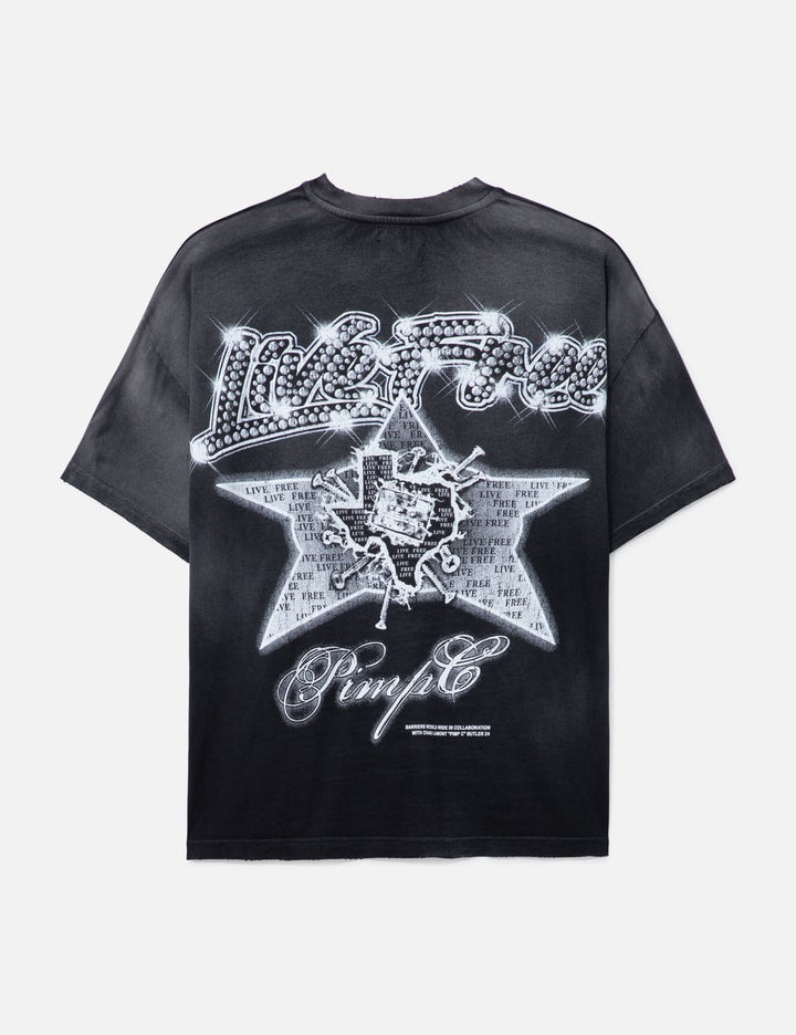 Barriers Pimp C Vintage Black T-shirt