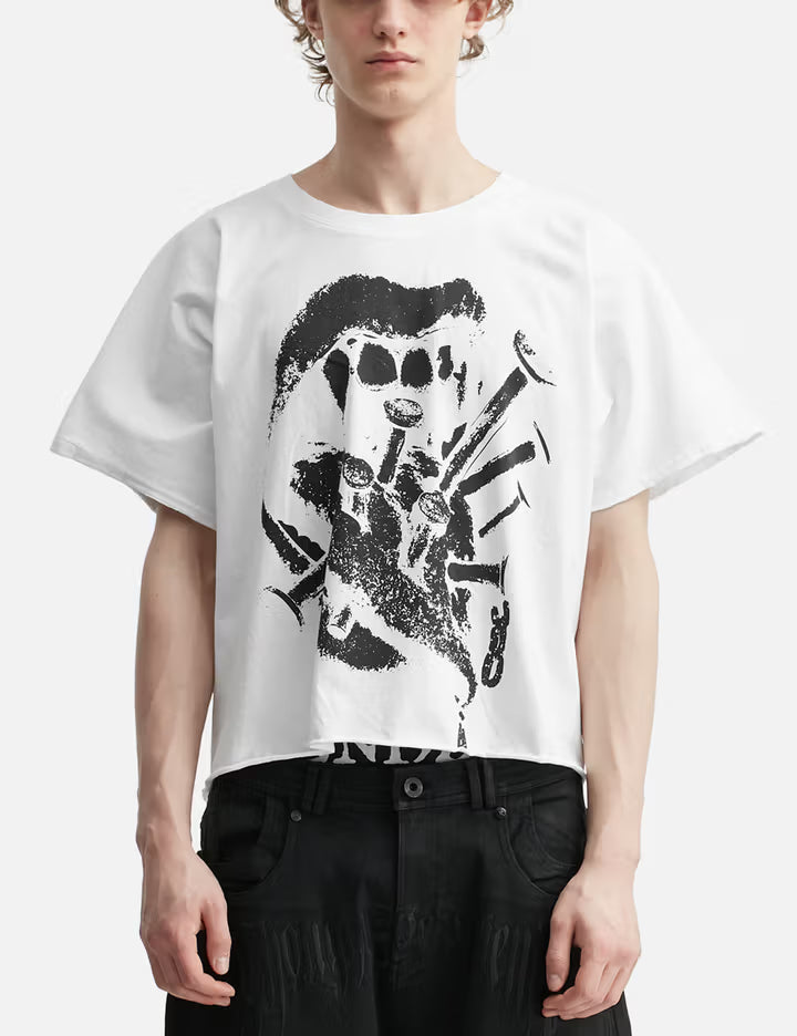 "Noa" Liar T-Shirt In White