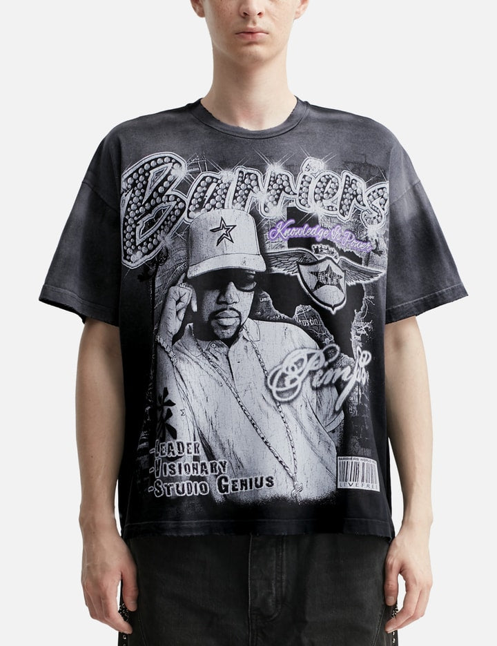 Barriers Pimp C Vintage Black T-shirt