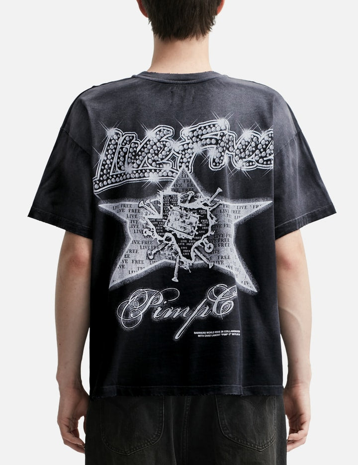 Barriers Pimp C Vintage Black T-shirt