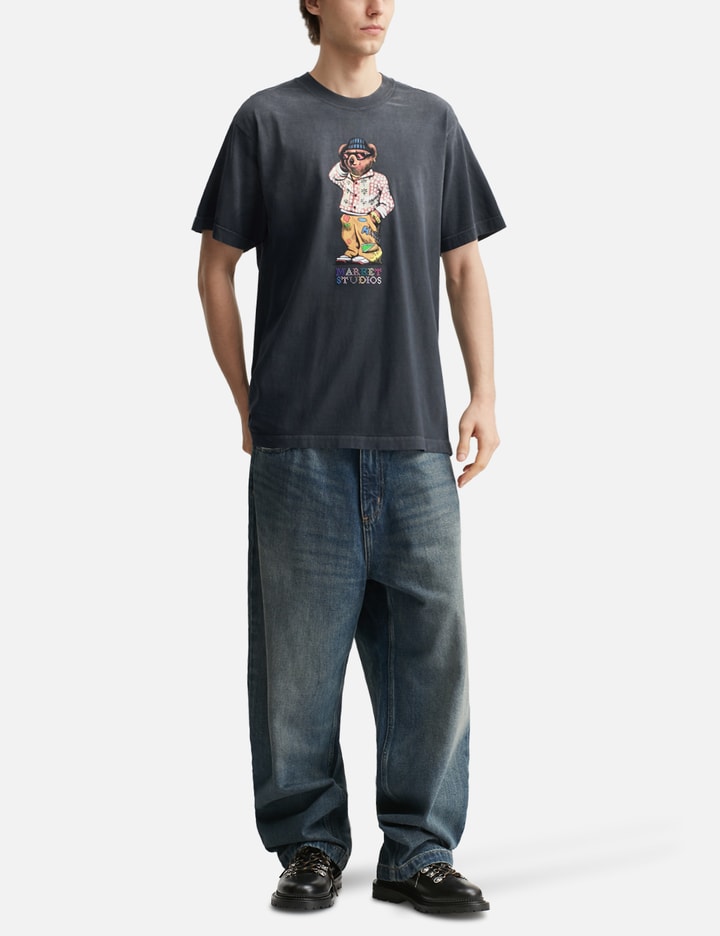 Folk Fitted Bear T-Shirt
