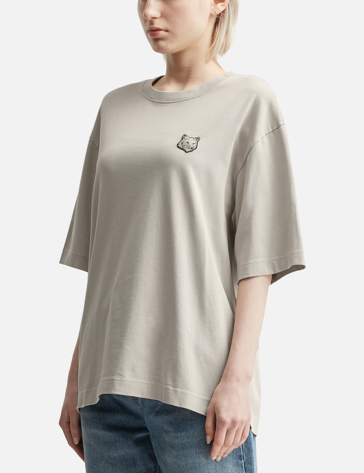 BOLD FOX HEAD PATCH OVERSIZE TEE SHIRT