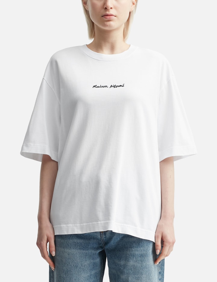 Maison Kitsune Embroidery Oversize Tee-shirt