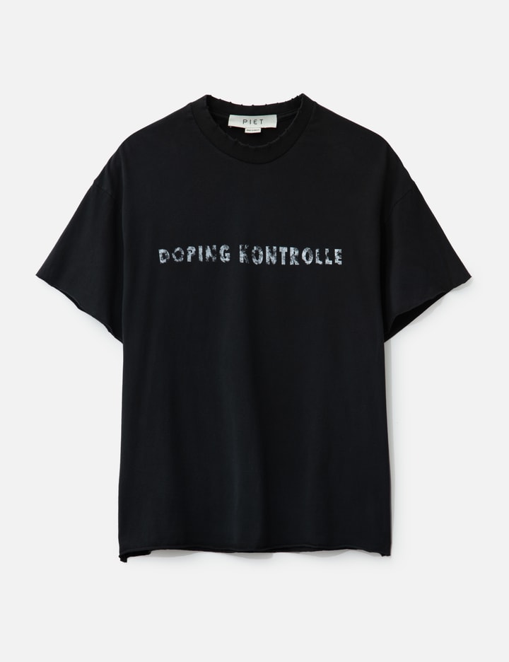 Dopping Kontrolle Raw Edge T-shirt