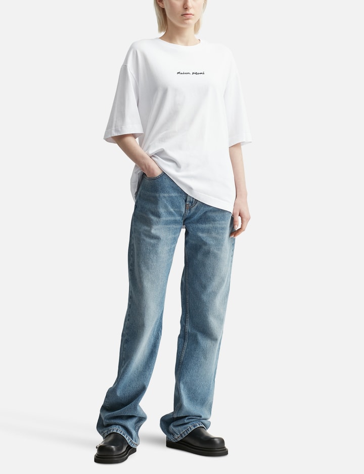 Maison Kitsune Embroidery Oversize Tee-shirt