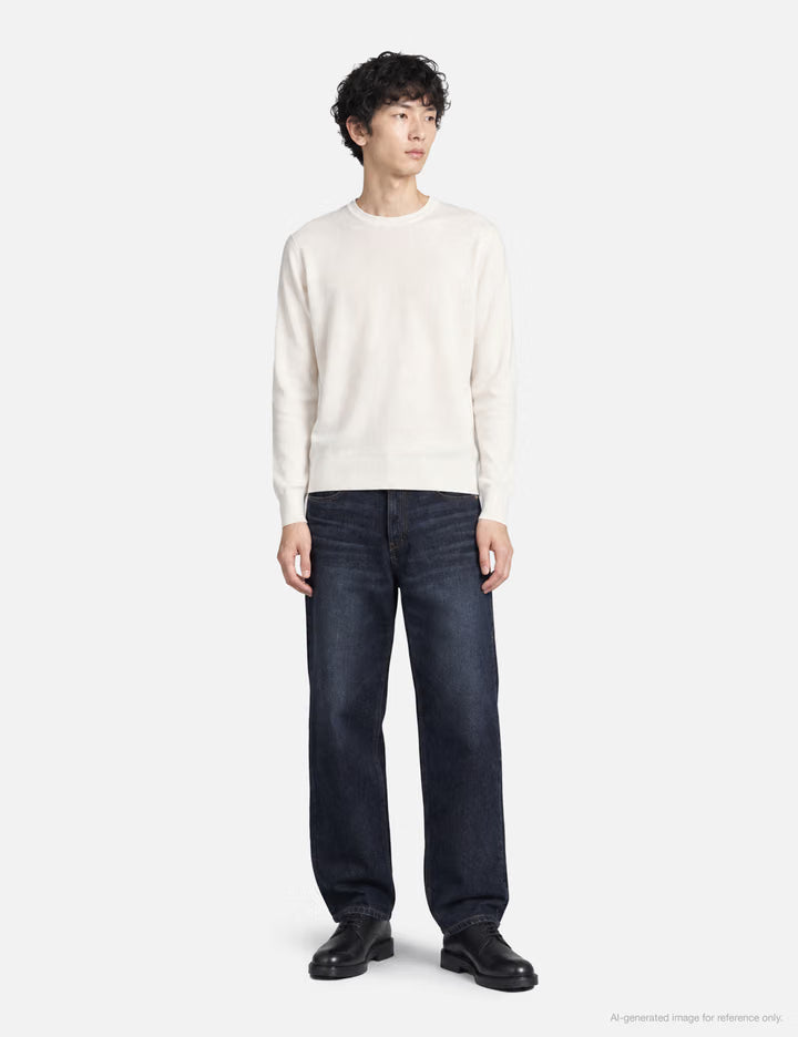Twill Wash Brushed Jeans