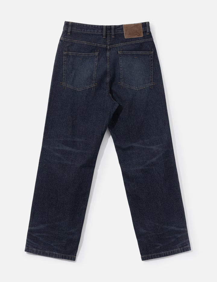 Twill Wash Brushed Jeans