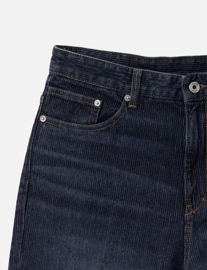 Twill Wash Brushed Jeans