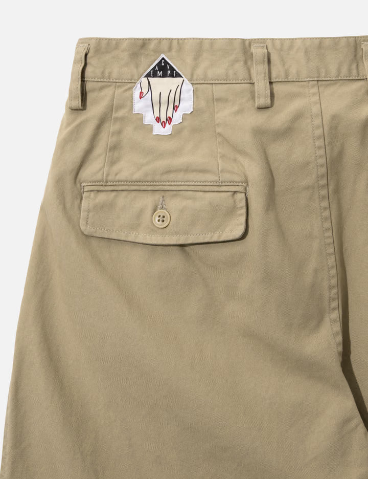 Two Tuck Duck Pants