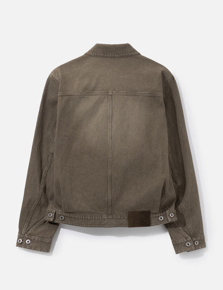 Type 1 Rib Texture Trucker Jacket
