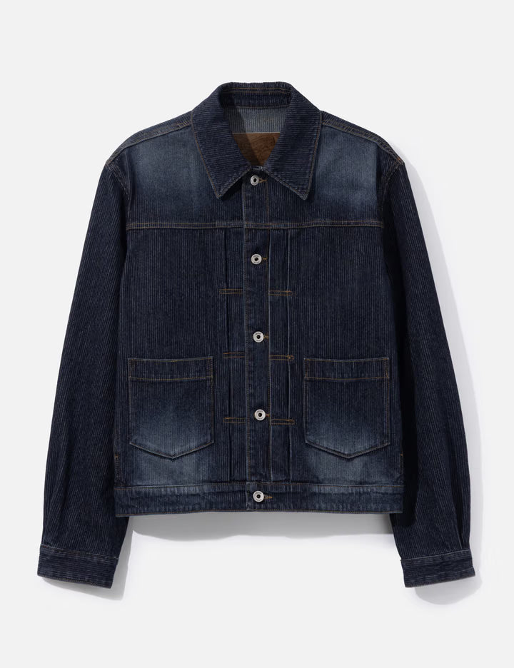 Type 2 Twill Washed Trucker Jacket