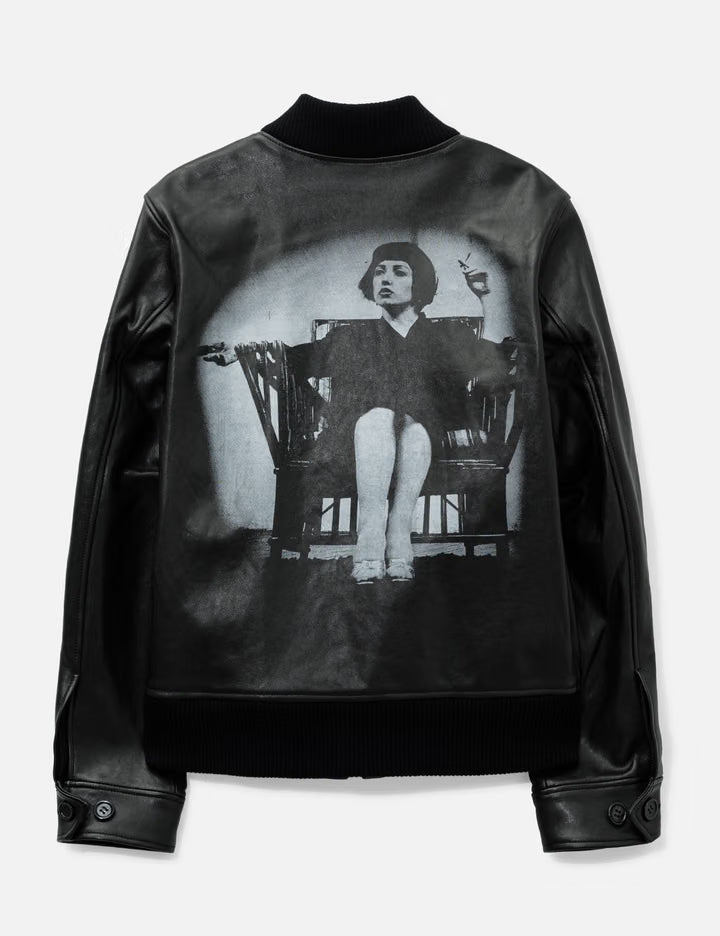 UC2F4201- Cindy Sherman "Untitled 16" Leather Jacket