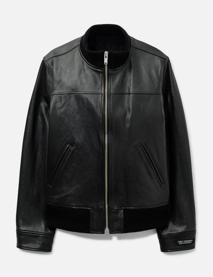 UC2F4201- Cindy Sherman "Untitled 16" Leather Jacket
