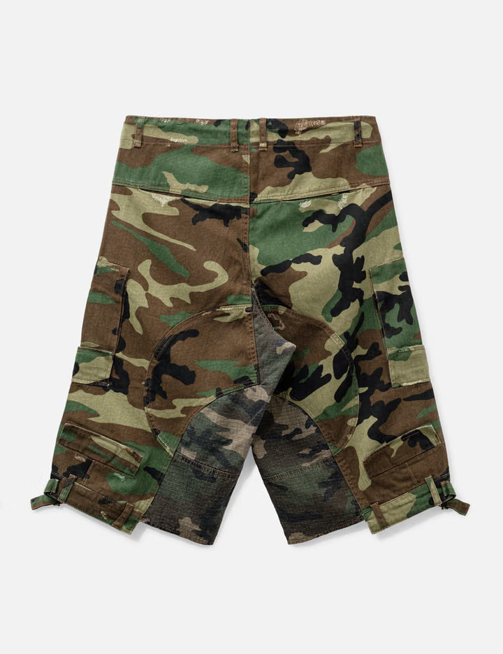 Upside Down Cargo Shorts