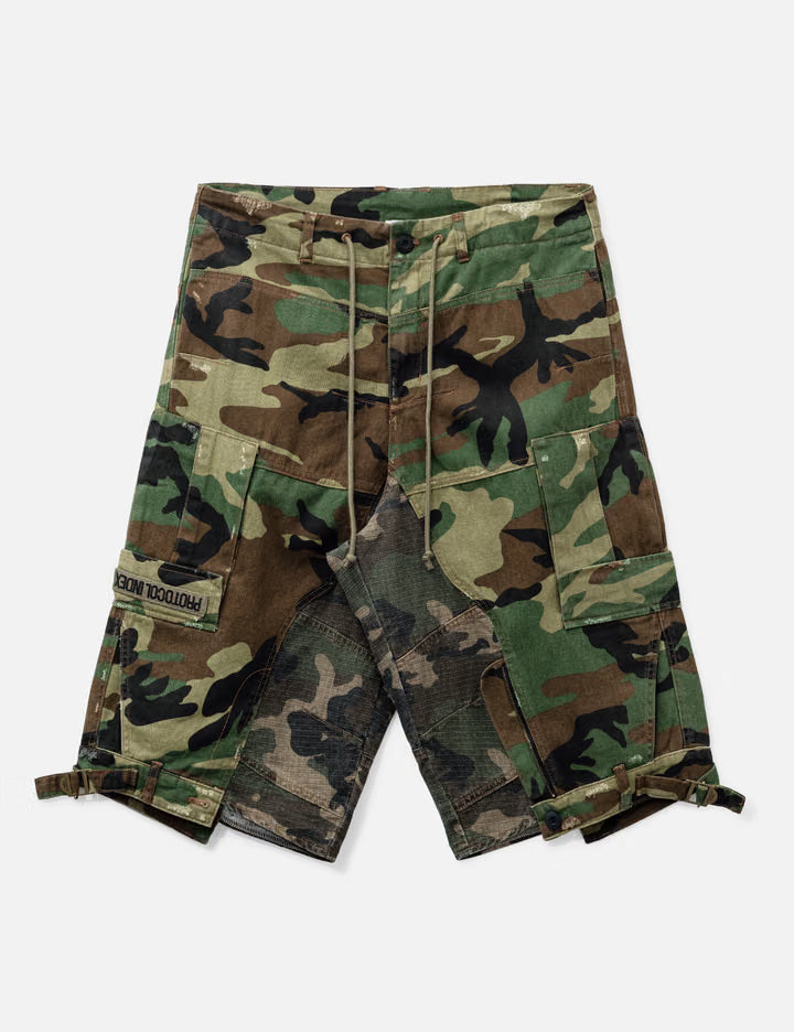 Upside Down Cargo Shorts