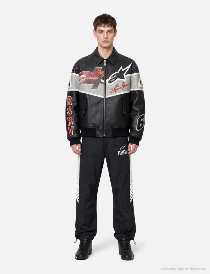 Varsity Leather Jacket