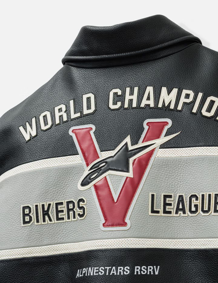 Varsity Leather Jacket