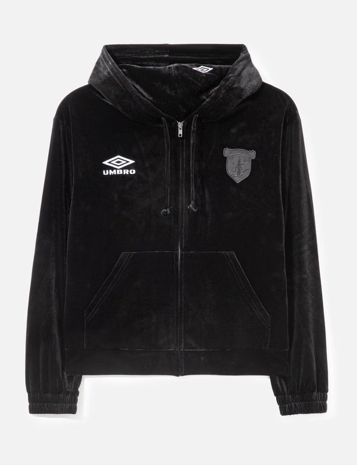 Slam Jam X Umbro Velvet Masked Zip Hoodie