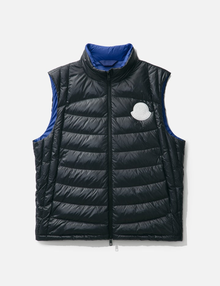 Menelao Hooded Curvy-Quilted Down Gilet