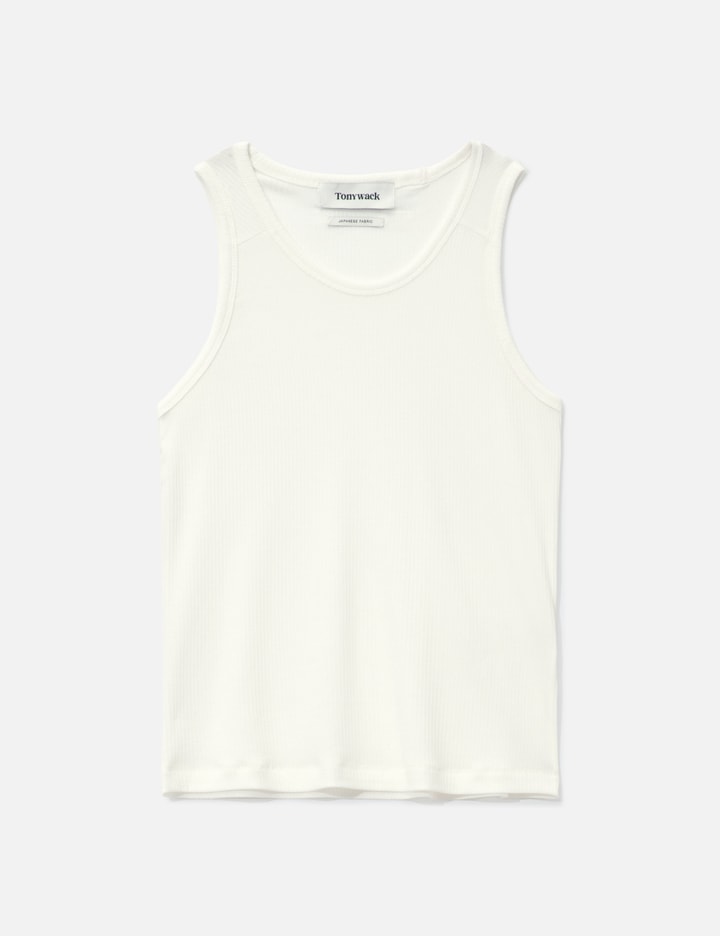 Silk Lyocell Rib Tank Top