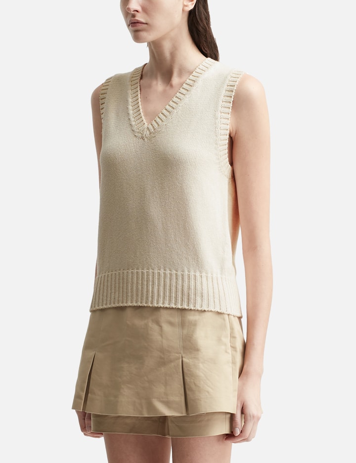 Piya Cotton V-Neck Vest