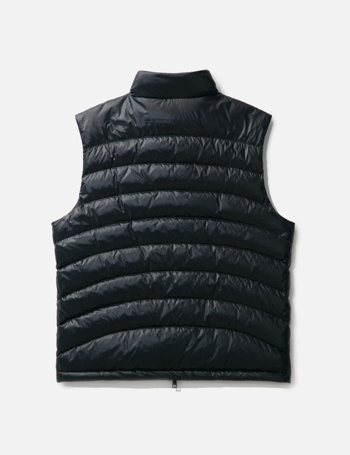 Menelao Hooded Curvy-Quilted Down Gilet