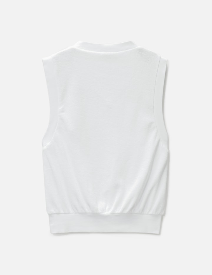 Serif Logo Terry Vest