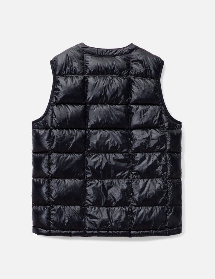 diamond stitch down vest