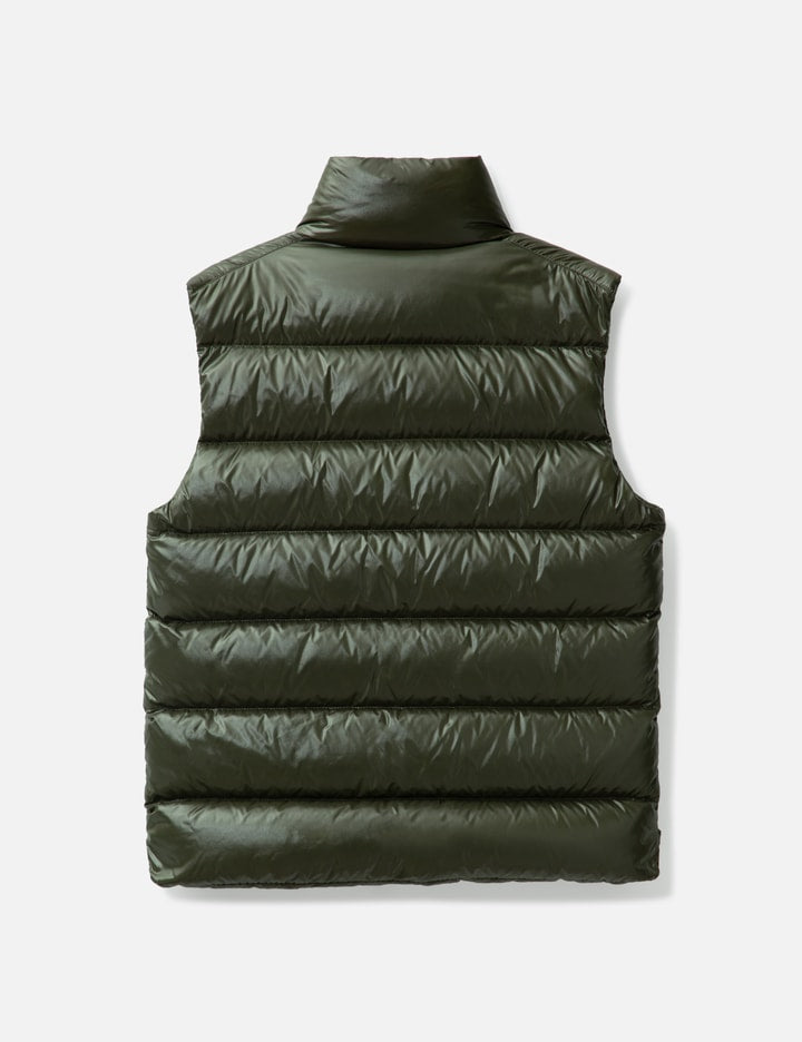 Olive Green Tibb Down Gilet