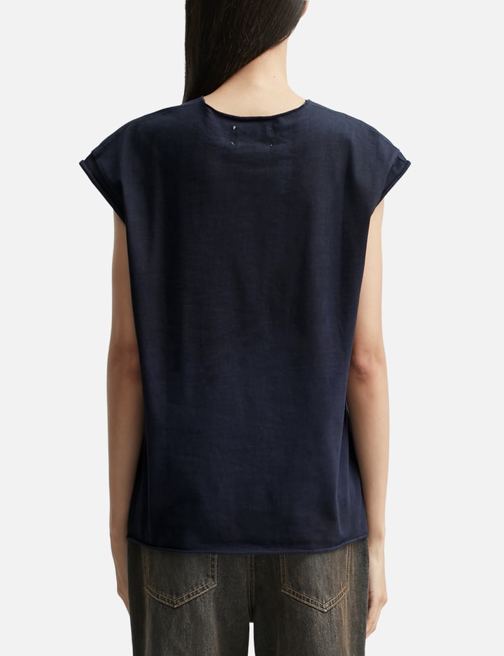 Navy Muscle Tank Top