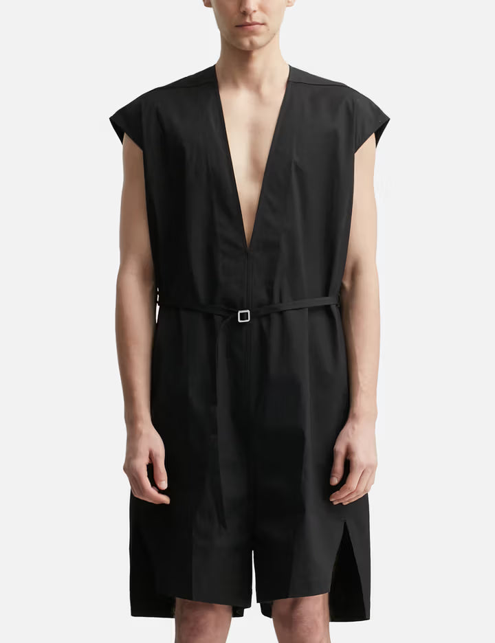 Short Sleeves Short Jumpsuit