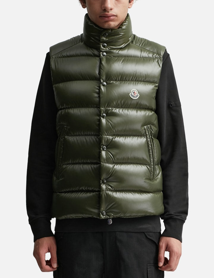 Olive Green Tibb Down Gilet