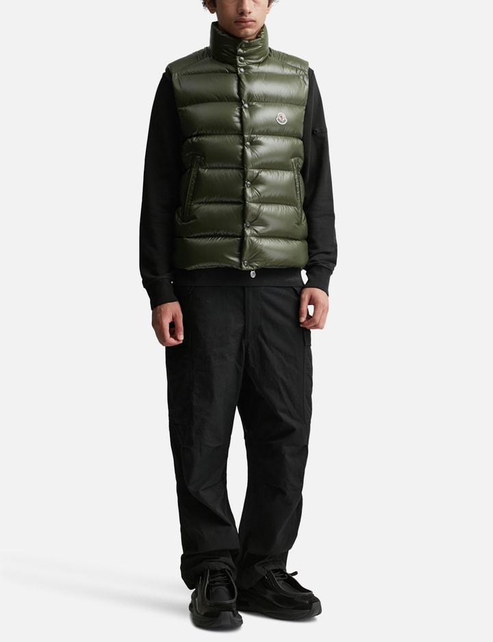 Olive Green Tibb Down Gilet