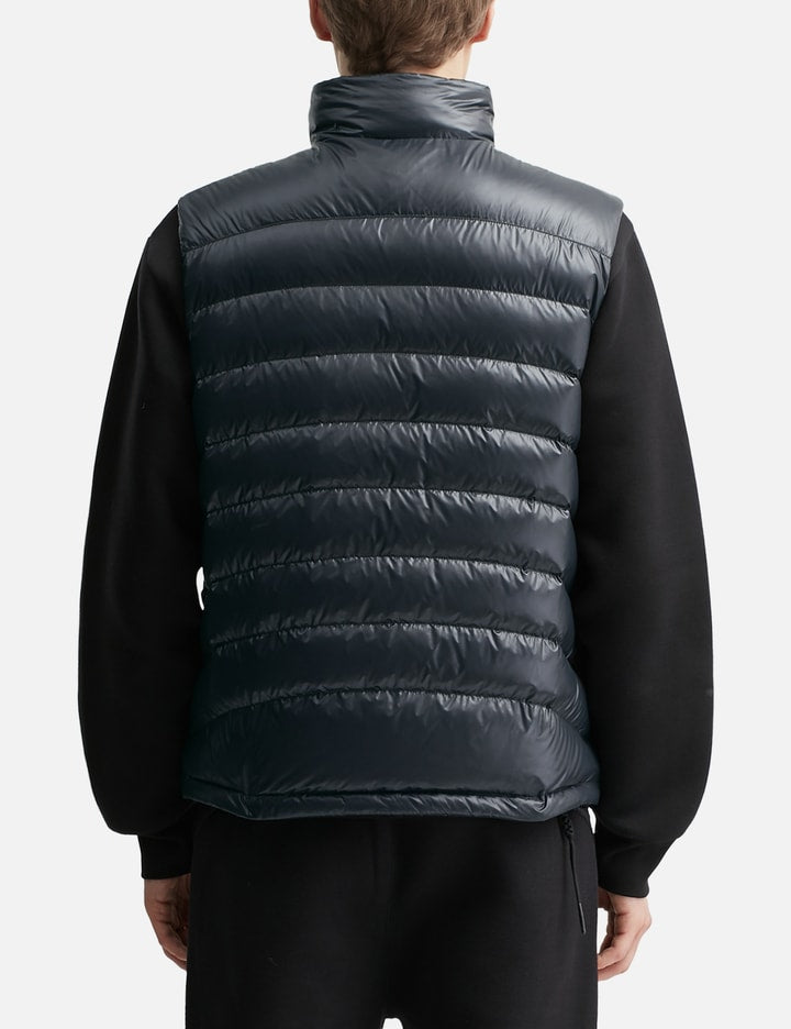 Menelao Hooded Curvy-Quilted Down Gilet