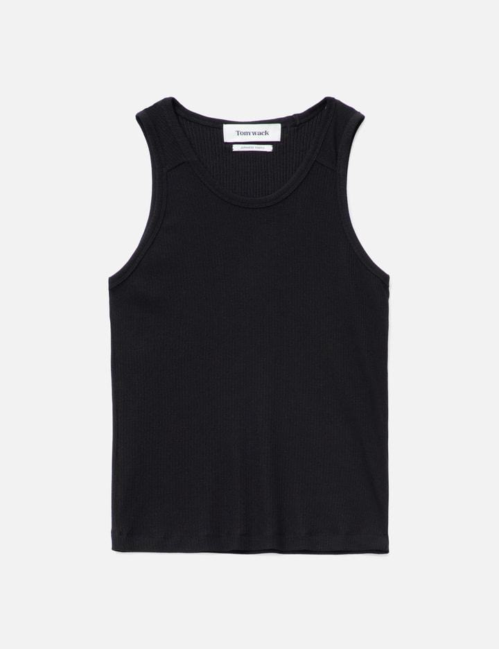 Silk Lyocell Rib Tank Top