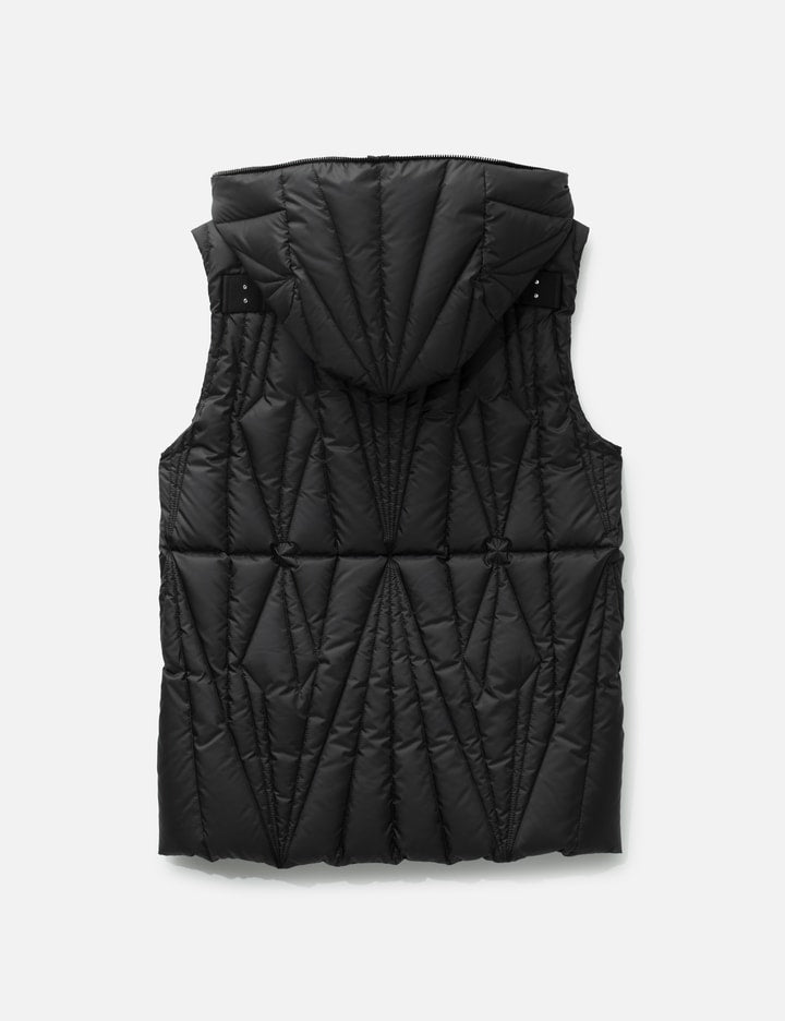 Moncler + Rick Owens Geocamo Ziplock Hooded Down Gilet