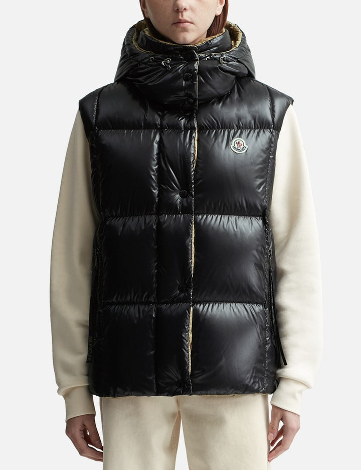 BLACK LUZULE DOWN GILET