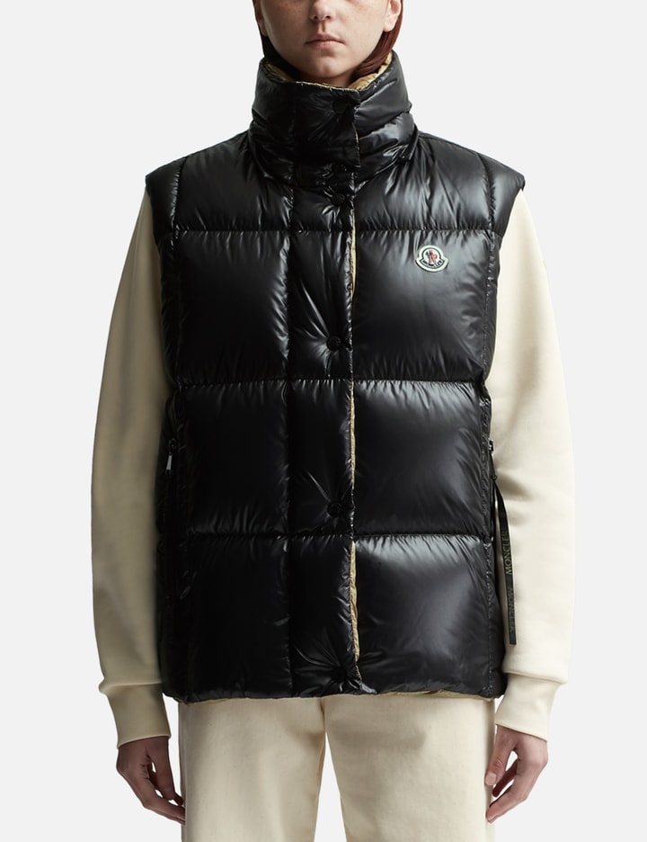 BLACK LUZULE DOWN GILET