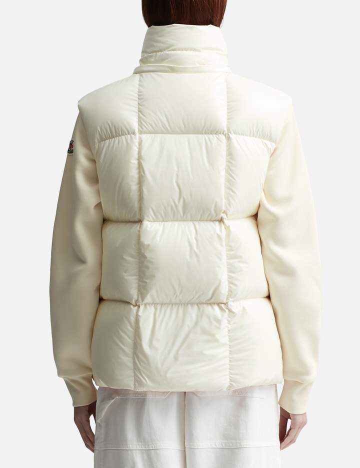 WHITE LUZULE DOWN GILET