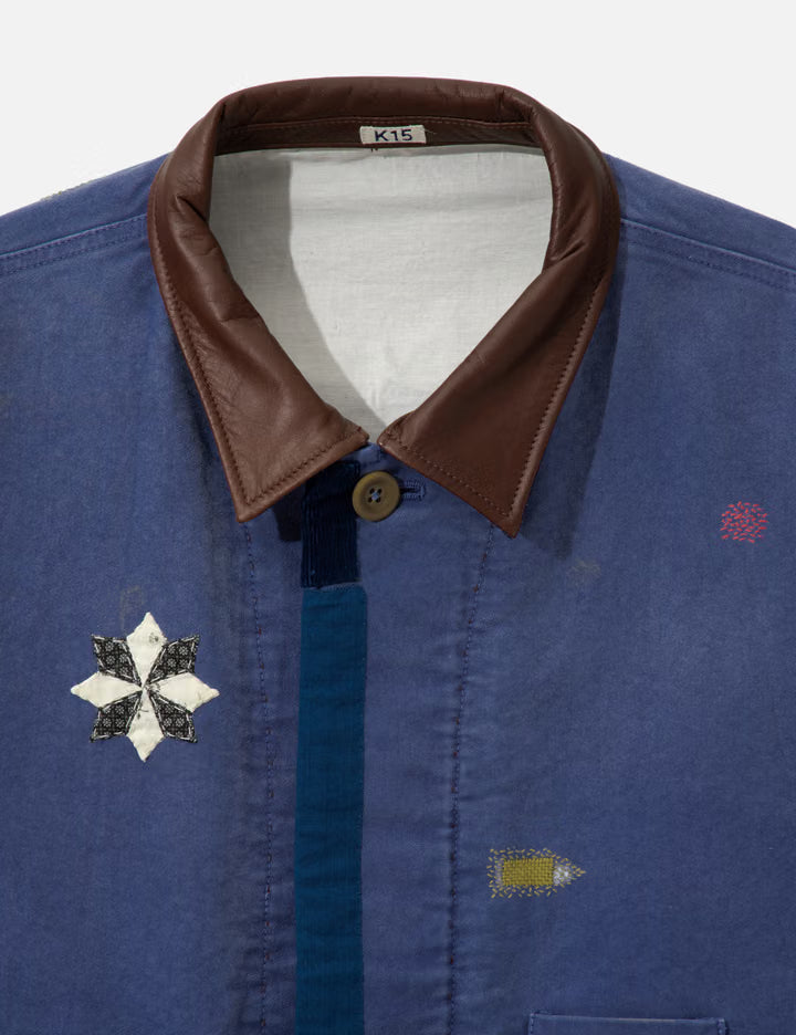 Vintage-Finished Work Jacket
