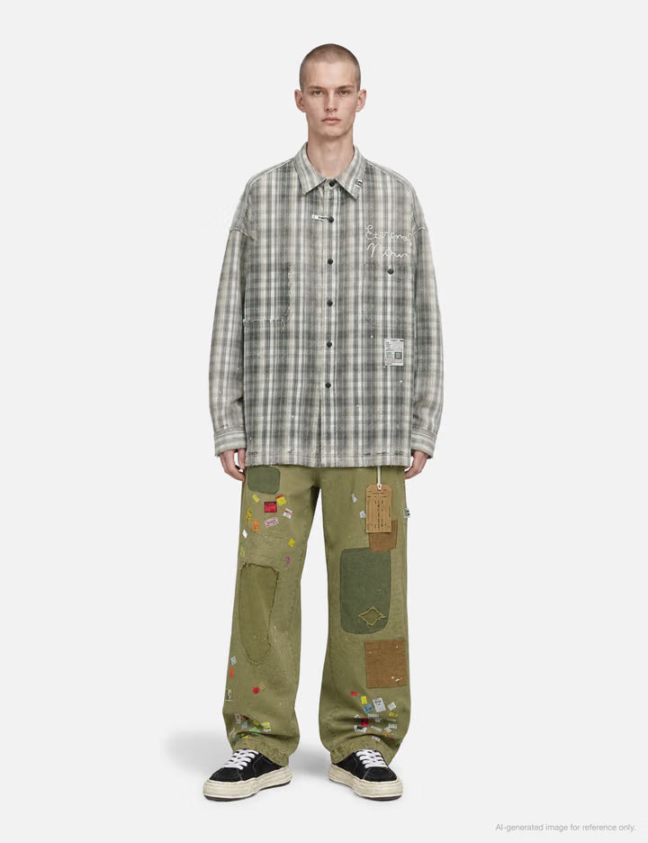 Vintage Like Check Shirt