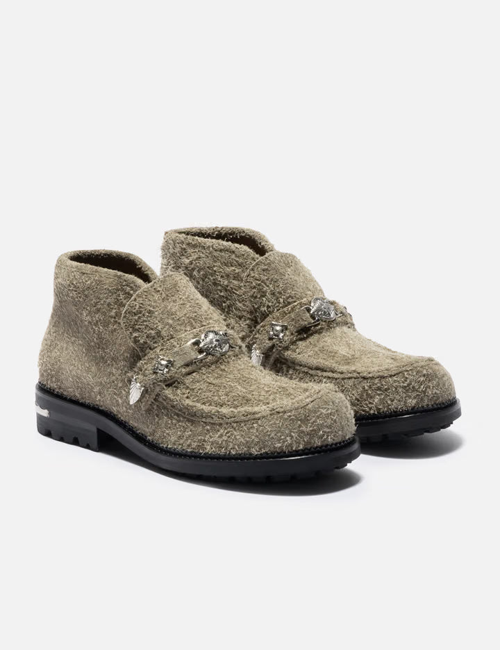 Visone Napping Suede Boots