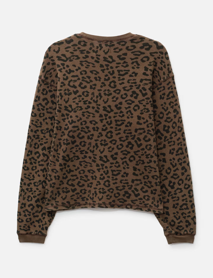 Waffle Long Sleeves Top